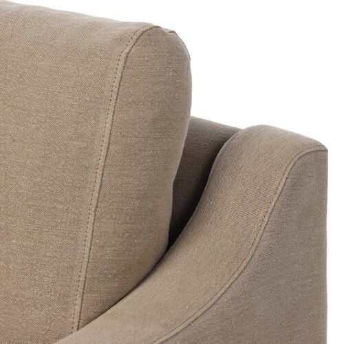 Aurelia Linen Swivel Chair 2 Aurelia Linen Swivel Chair