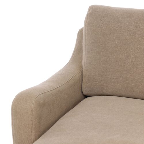 Aurelia Linen Swivel Chair 8 Aurelia Linen Swivel Chair
