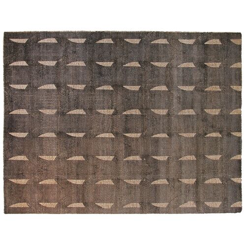 Stone Rug, 9x12, Brown 1 Stone Rug, 9x12, Brown