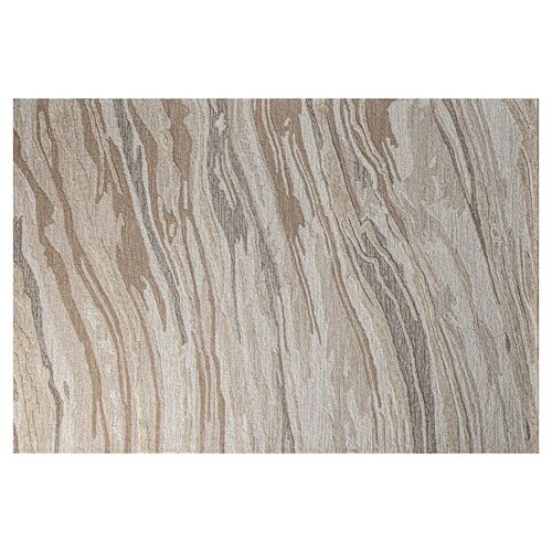 Reflections Hand Tufted Rug, Beige 1 Reflections Hand Tufted Rug, Beige
