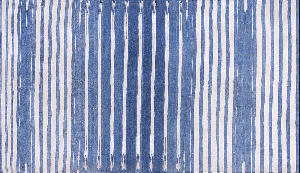 Indian Dhurrie Rug 6'3" x 3'8" 1 Indian Dhurrie Rug 6'3" x 3'8"