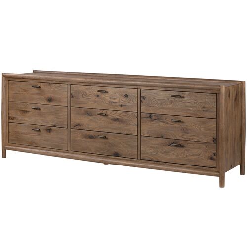 Riverton 9-Dresser, Weathered Oak