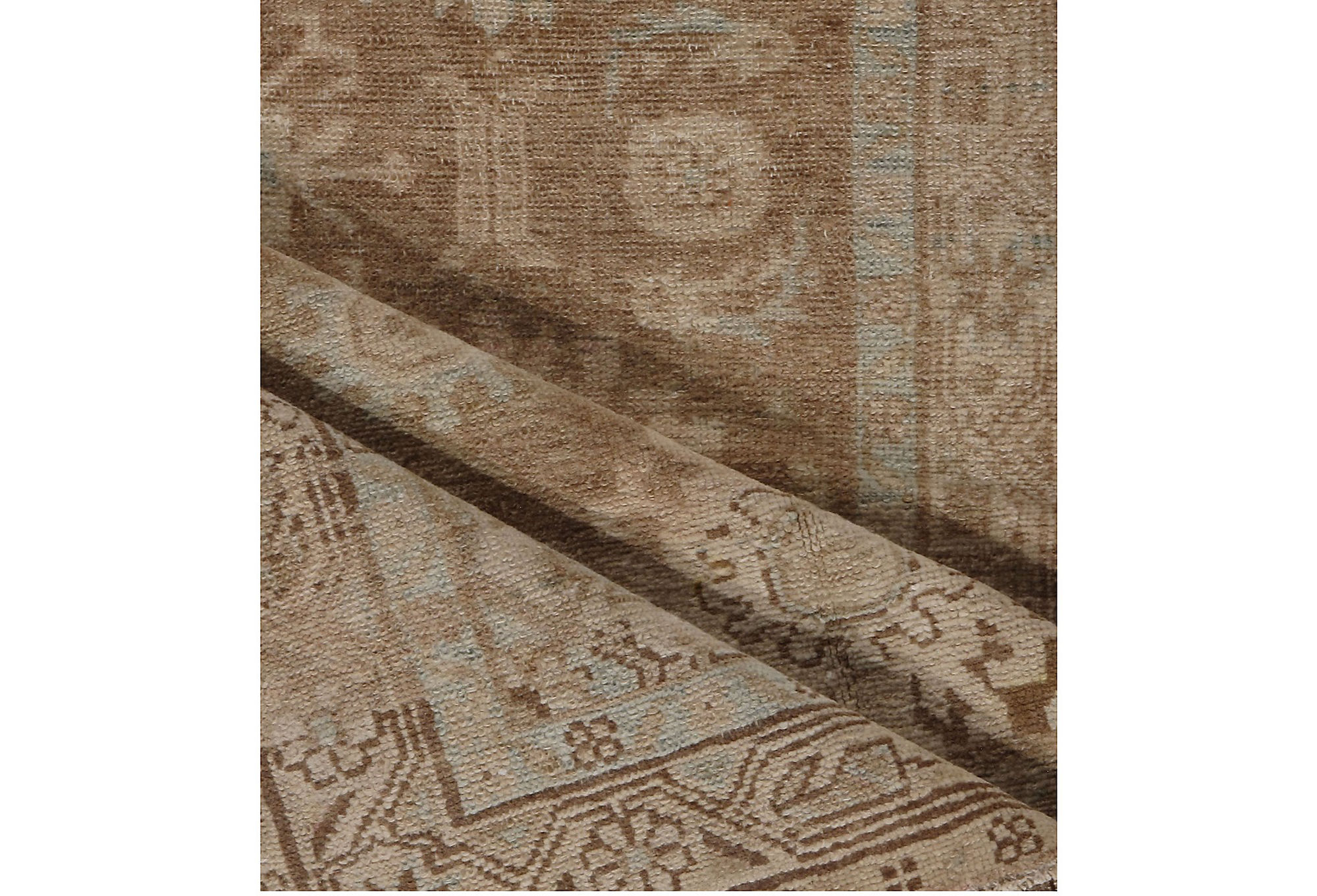 Turkish Oushak Runner 3' x 9'7' 3 Turkish Oushak Runner 3' x 9'7'