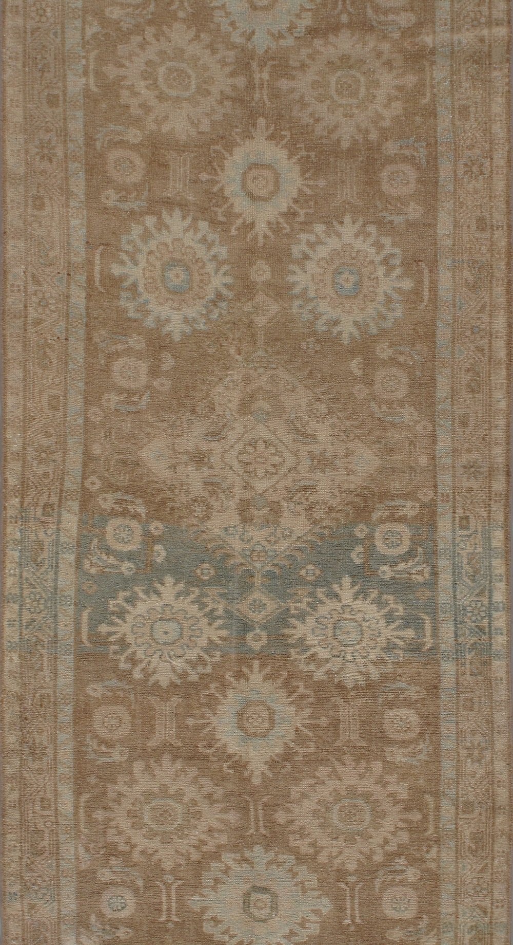 Turkish Oushak Runner 3' x 9'7' 7 Turkish Oushak Runner 3' x 9'7'