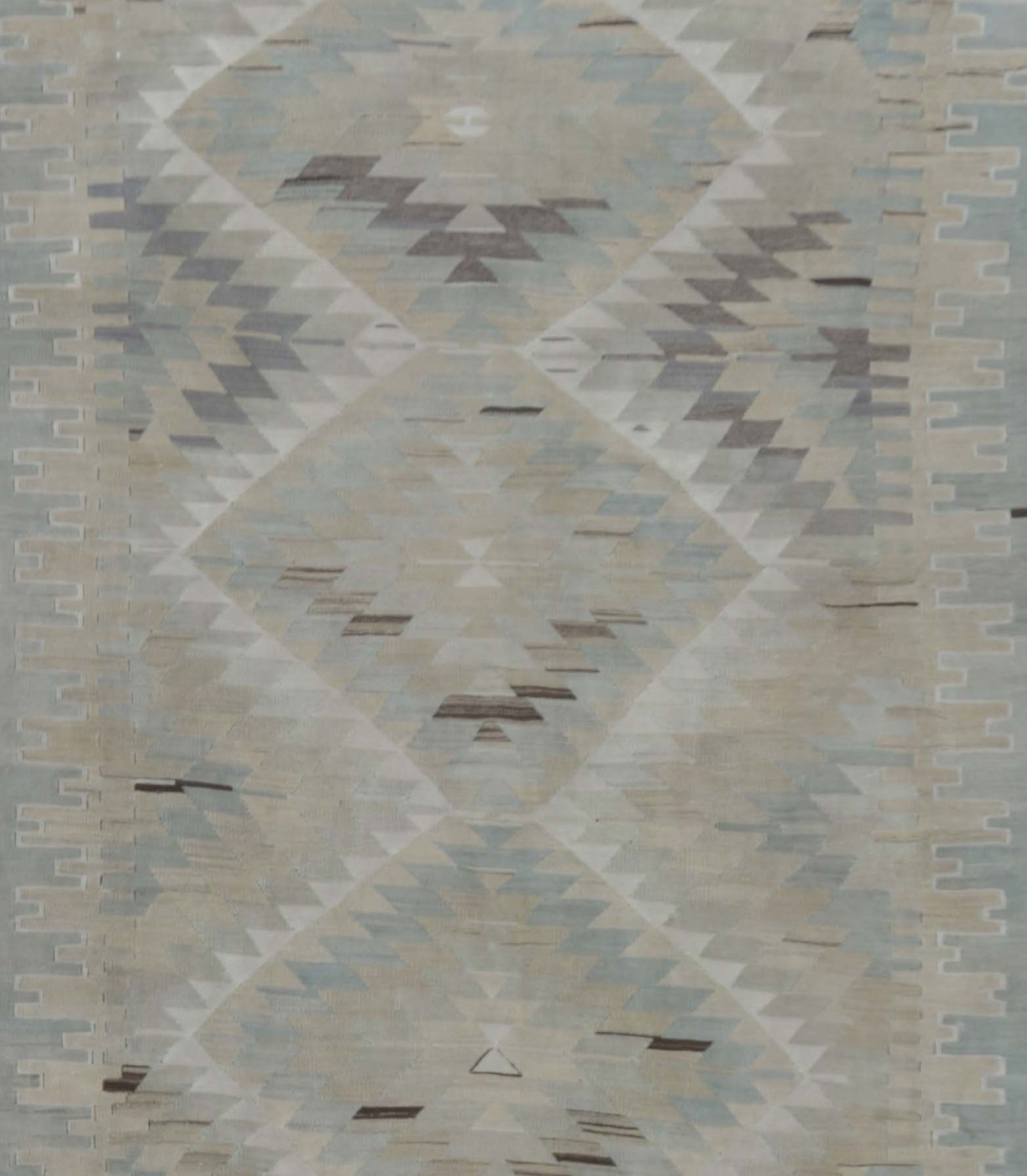 Turkish Handwoven Kilim, 5'8" X 10'7" 1 Turkish Handwoven Kilim, 5'8" X 10'7"