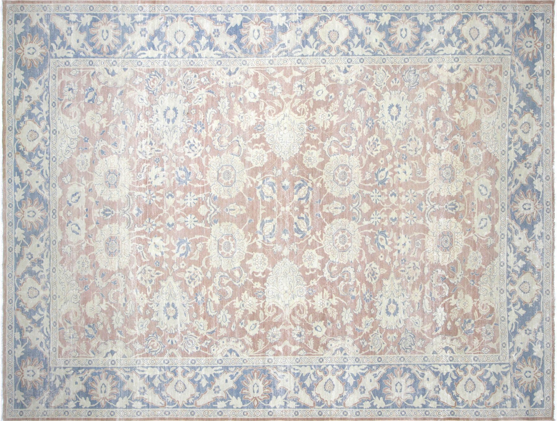 1980s Egyptian Tabriz Rug, 11'8"x15'2" 1 1980s Egyptian Tabriz Rug, 11'8"x15'2"