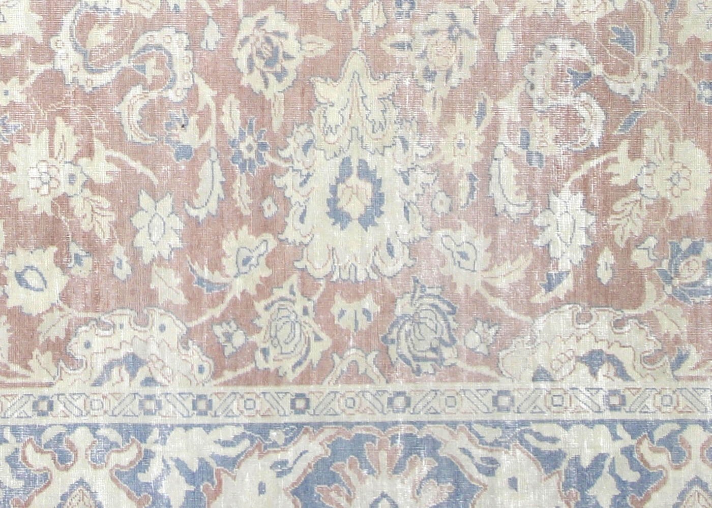 1980s Egyptian Tabriz Rug, 11'8"x15'2" 2 1980s Egyptian Tabriz Rug, 11'8"x15'2"