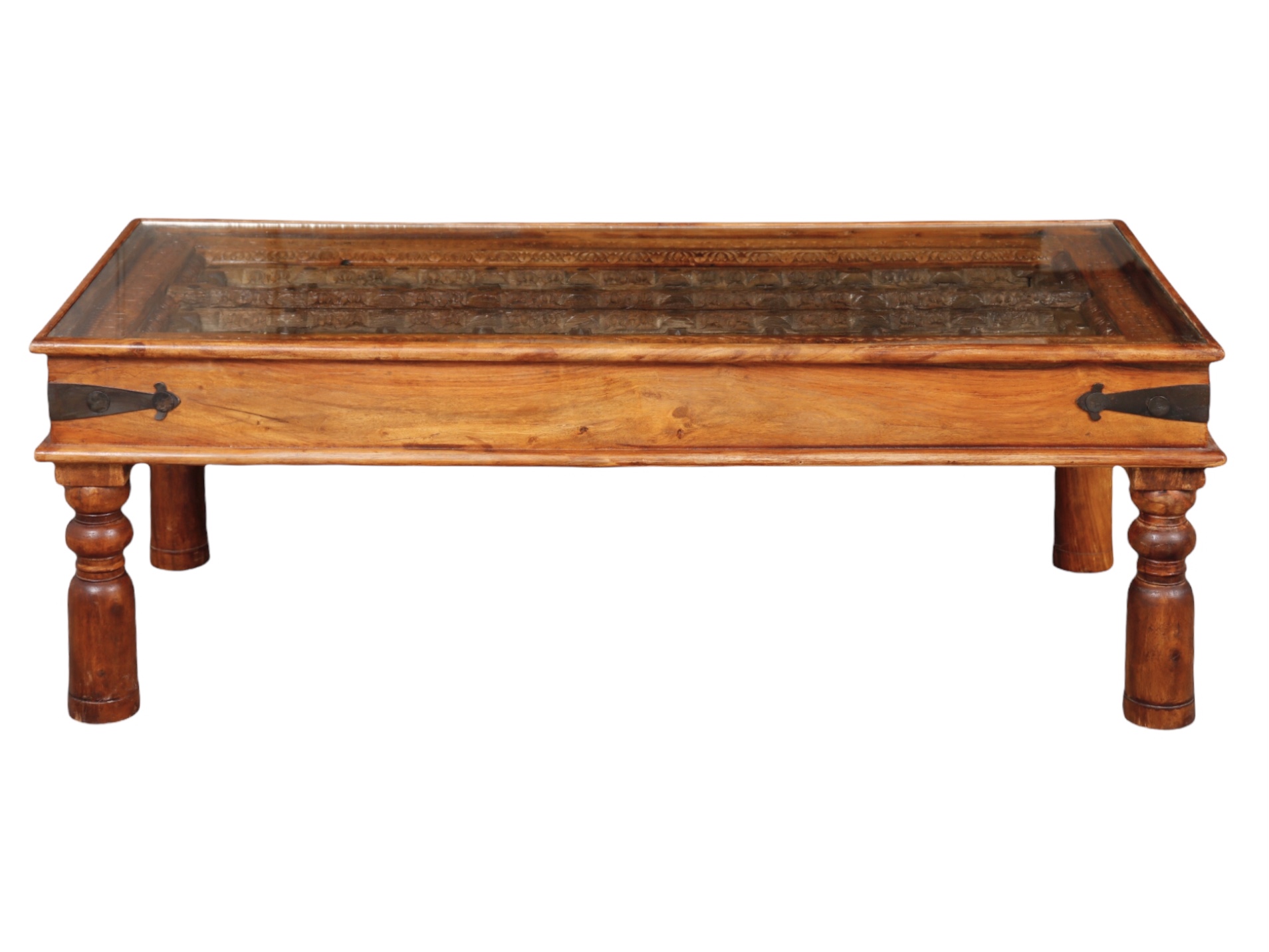 Antique Sheesham Door Coffee Table 1 Antique Sheesham Door Coffee Table