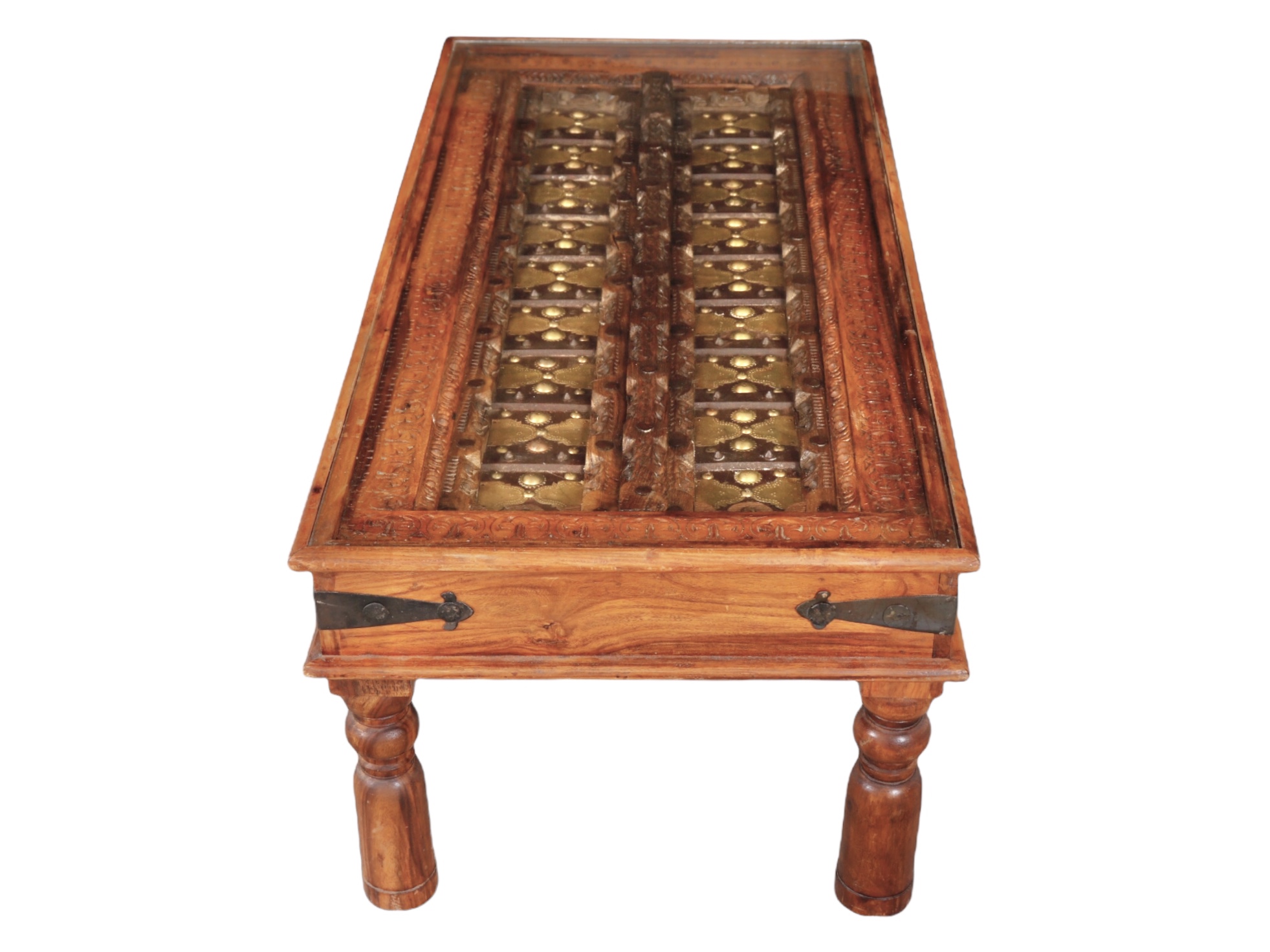 Antique Sheesham Door Coffee Table 3 Antique Sheesham Door Coffee Table