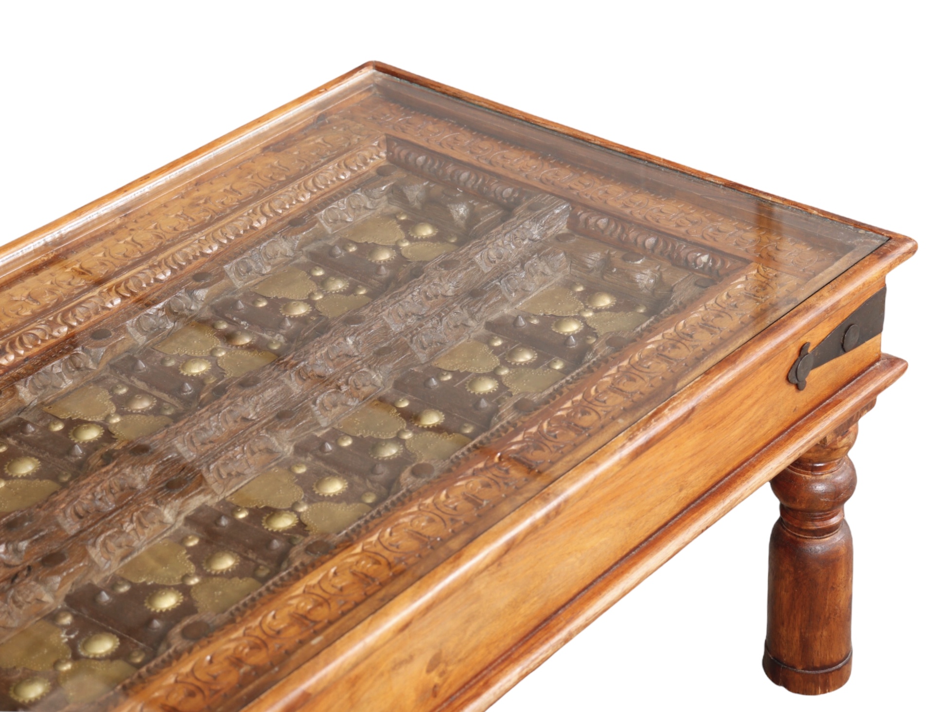 Antique Sheesham Door Coffee Table 5 Antique Sheesham Door Coffee Table
