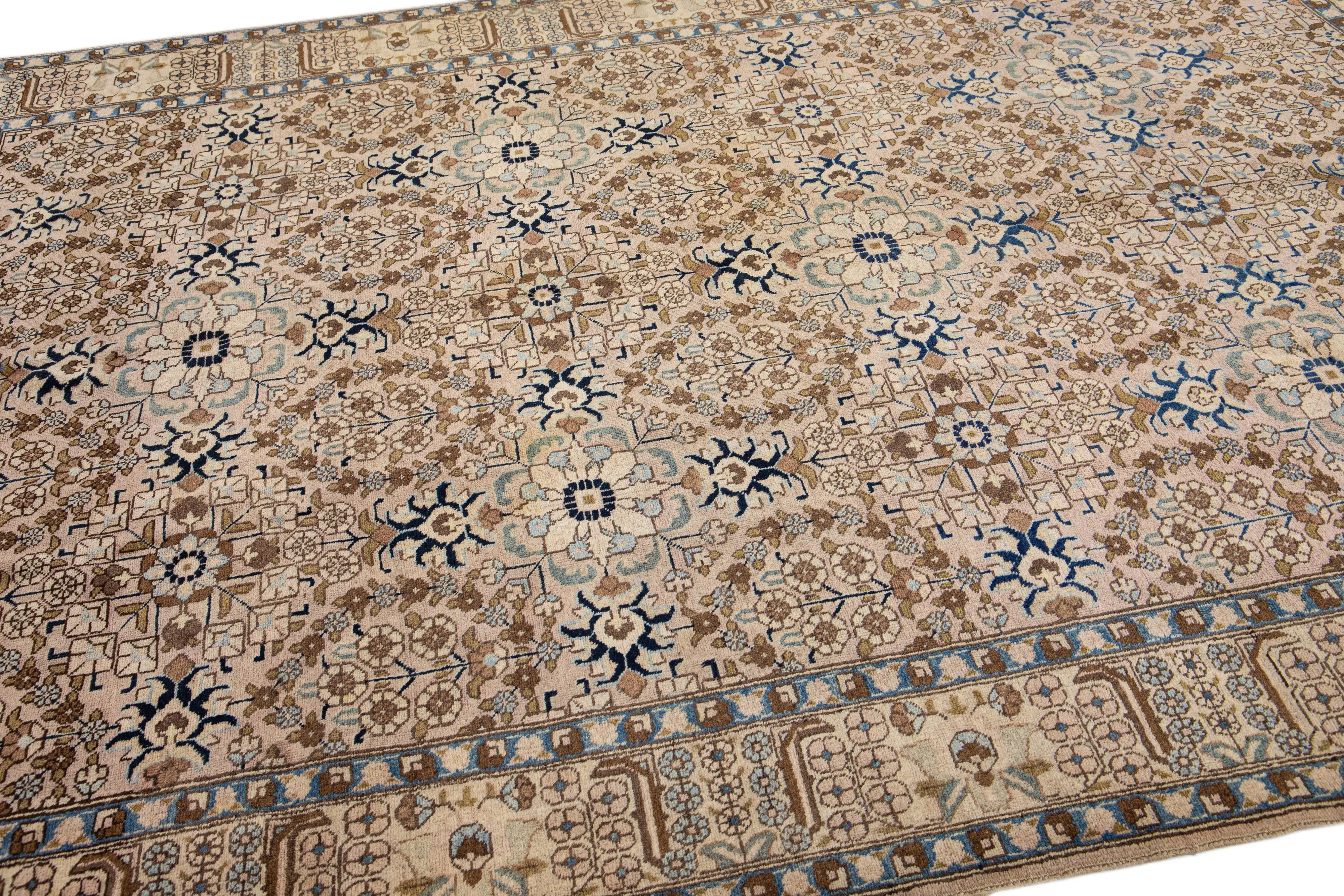 Vintage Persian Tabriz Rug 2 Vintage Persian Tabriz Rug
