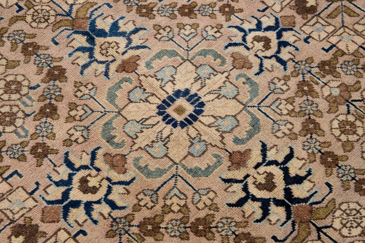Vintage Persian Tabriz Rug 7 Vintage Persian Tabriz Rug