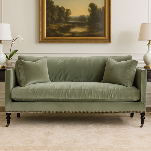 Margot 71" Velvet Sofa 3 Margot 71" Velvet Sofa