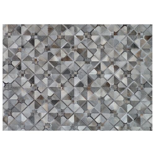 Exeter Hide Rug, Gray 1 Exeter Hide Rug, Gray