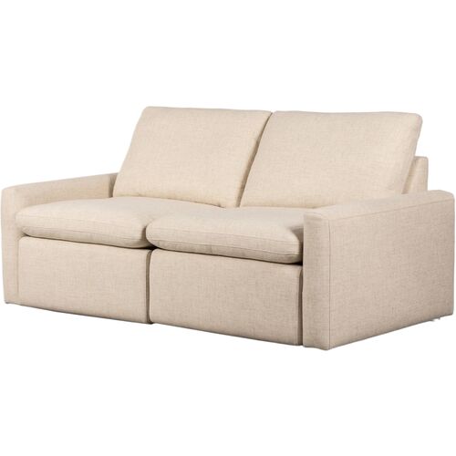 Haven Power Recliner 2-Piece Sectional, Linen Antigo Natural 1 Haven Power Recliner 2-Piece Sectional, Linen Antigo Natural