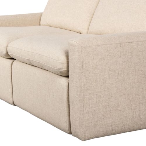 Haven Power Recliner 2-Piece Sectional, Linen Antigo Natural 3 Haven Power Recliner 2-Piece Sectional, Linen Antigo Natural