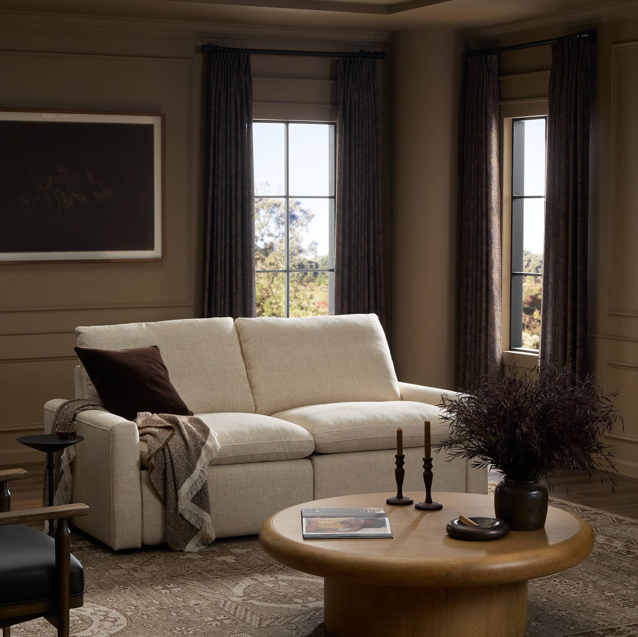Haven Power Recliner 2-Piece Sectional, Linen Antigo Natural 8 Haven Power Recliner 2-Piece Sectional, Linen Antigo Natural