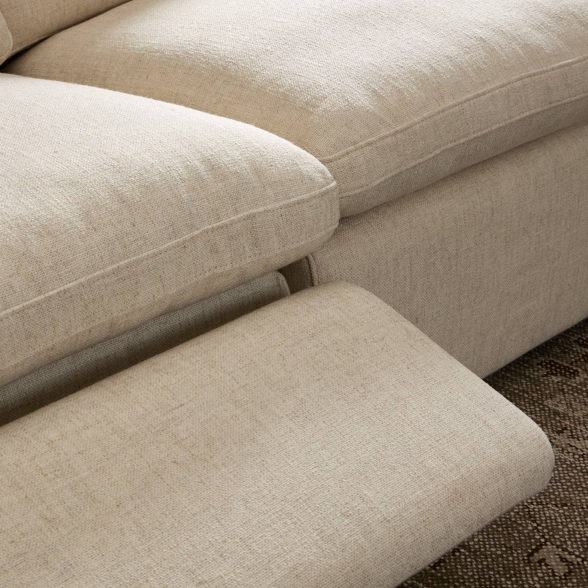 Haven Power Recliner 2-Piece Sectional, Linen Antigo Natural 9 Haven Power Recliner 2-Piece Sectional, Linen Antigo Natural
