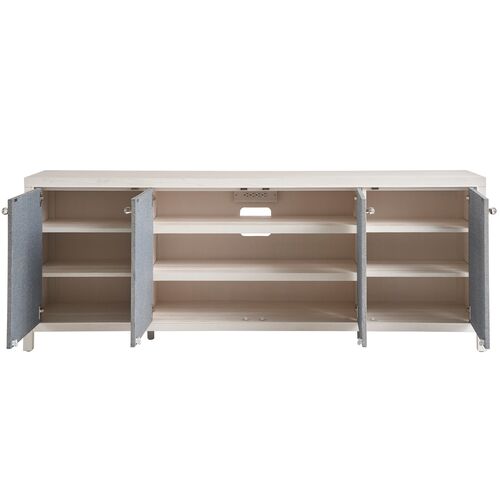 Coastal Living Marino Credenza, Blue Seagrass/White Sand 3 Coastal Living Marino Credenza, Blue Seagrass/White Sand