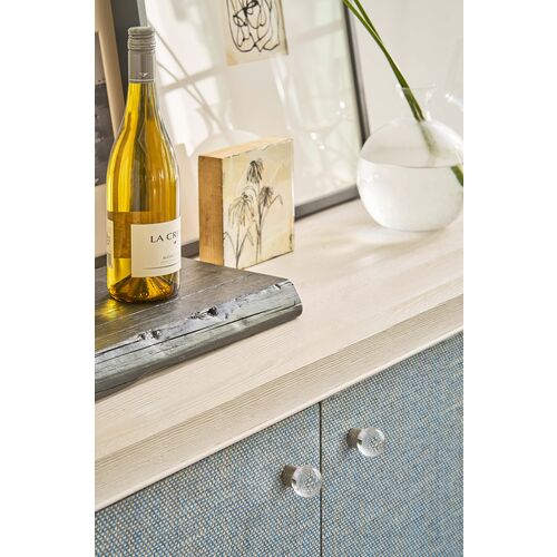 Coastal Living Marino Credenza, Blue Seagrass/White Sand 5 Coastal Living Marino Credenza, Blue Seagrass/White Sand