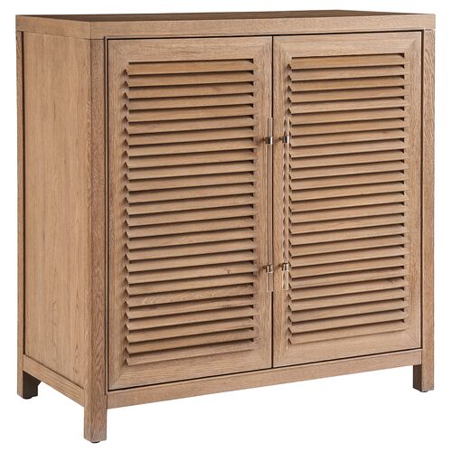 Coastal Living Marino Bar Cabinet, Sand Dune