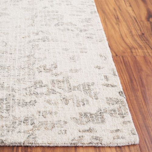 Imogen Hand Tufted Rug, Ivory/Grey 3 Imogen Hand Tufted Rug, Ivory/Grey