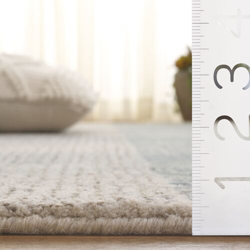 Cleo Hand Tufted Rug, Ivory/Blue 4 Cleo Hand Tufted Rug, Ivory/Blue