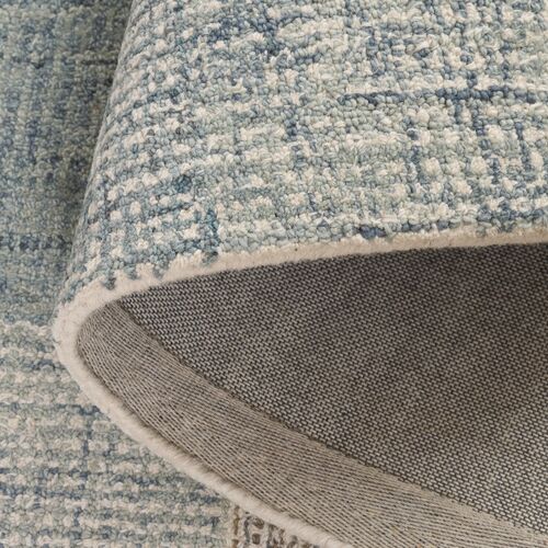Cleo Hand Tufted Rug, Ivory/Blue 5 Cleo Hand Tufted Rug, Ivory/Blue