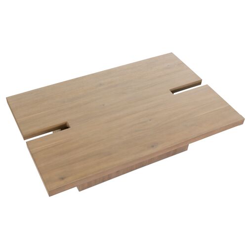 Henry Rectangular Coffee Table, Fawn 4 Henry Rectangular Coffee Table, Fawn
