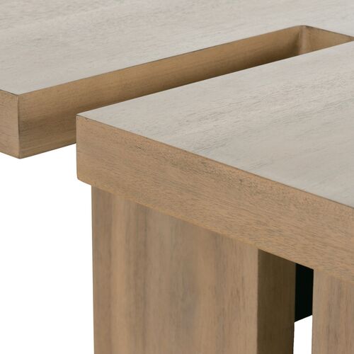 Henry Rectangular Coffee Table, Fawn 6 Henry Rectangular Coffee Table, Fawn