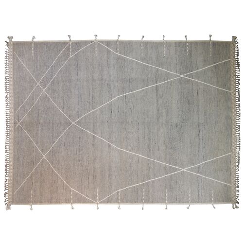 Jaya Rug, 10x14, Gray 1 Jaya Rug, 10x14, Gray