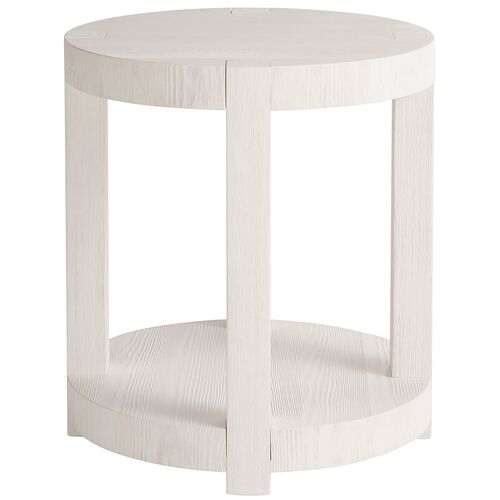 Coastal Living Marino End Table, White Sand 2 Coastal Living Marino End Table, White Sand