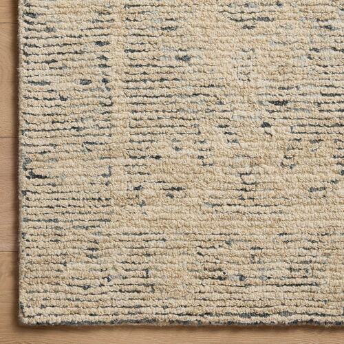 Goldie Handmade Rug, Blue 3 Goldie Handmade Rug, Blue