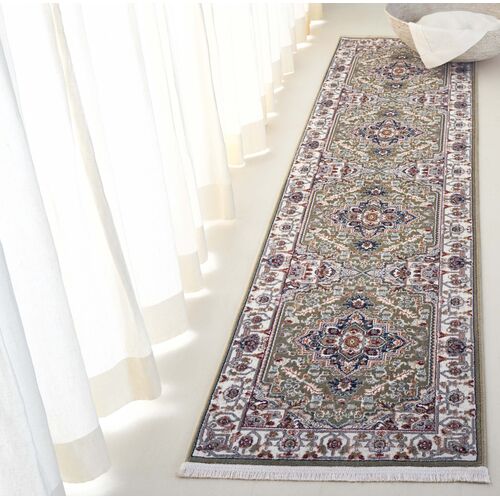 Ashfield Rug, Green/Beige Red 2 Ashfield Rug, Green/Beige Red
