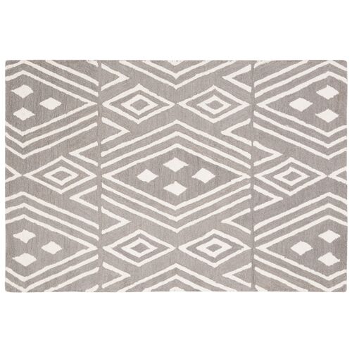 Imani Geometric Rug, Sepia 1 Imani Geometric Rug, Sepia