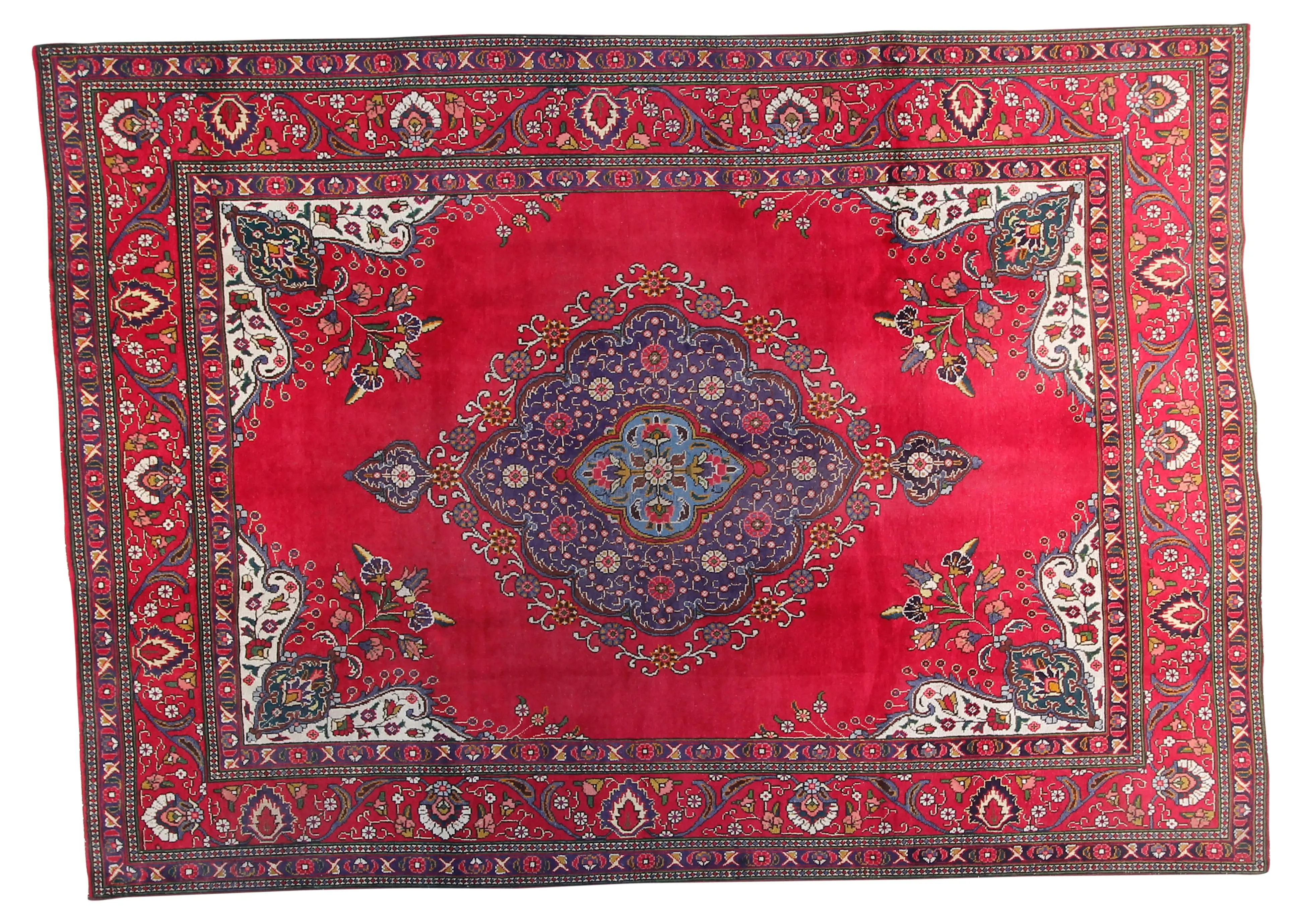 7'9" x 11'1" Vintage Persian Rug 1 7'9" x 11'1" Vintage Persian Rug