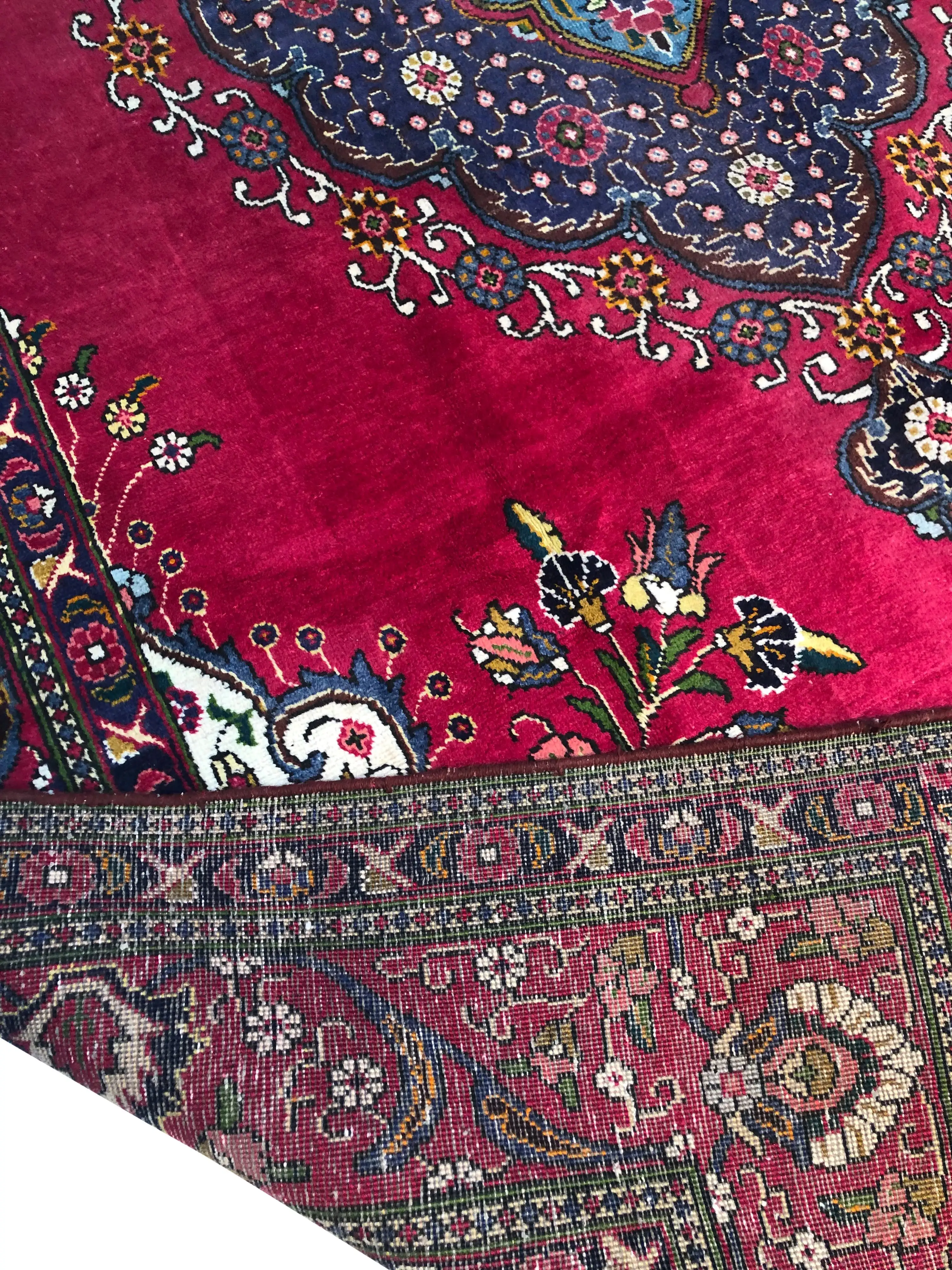 7'9" x 11'1" Vintage Persian Rug 4 7'9" x 11'1" Vintage Persian Rug