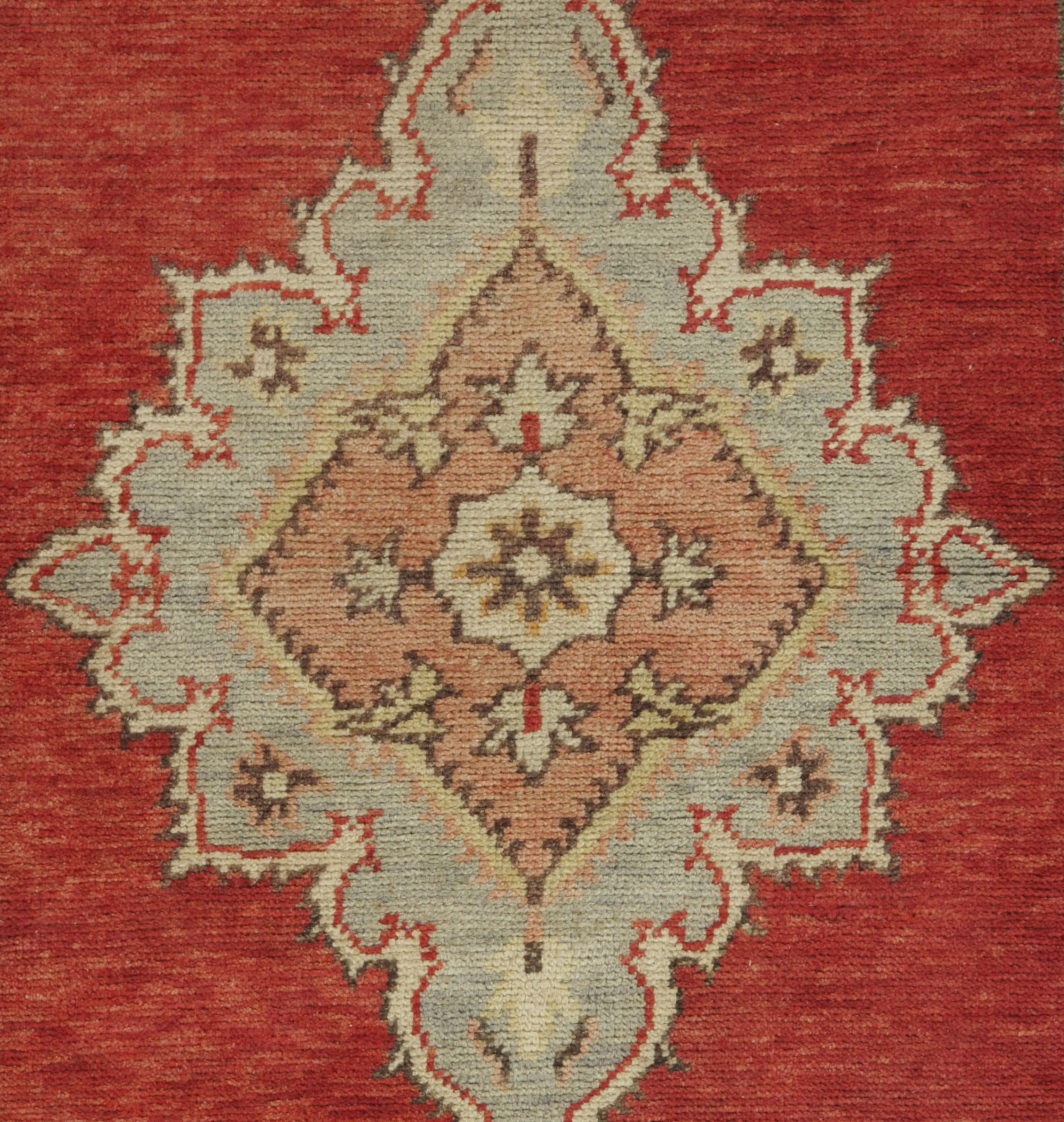 Turkish Oushak Rug Runner, 2'9 x 10'9 4 Turkish Oushak Rug Runner, 2'9 x 10'9
