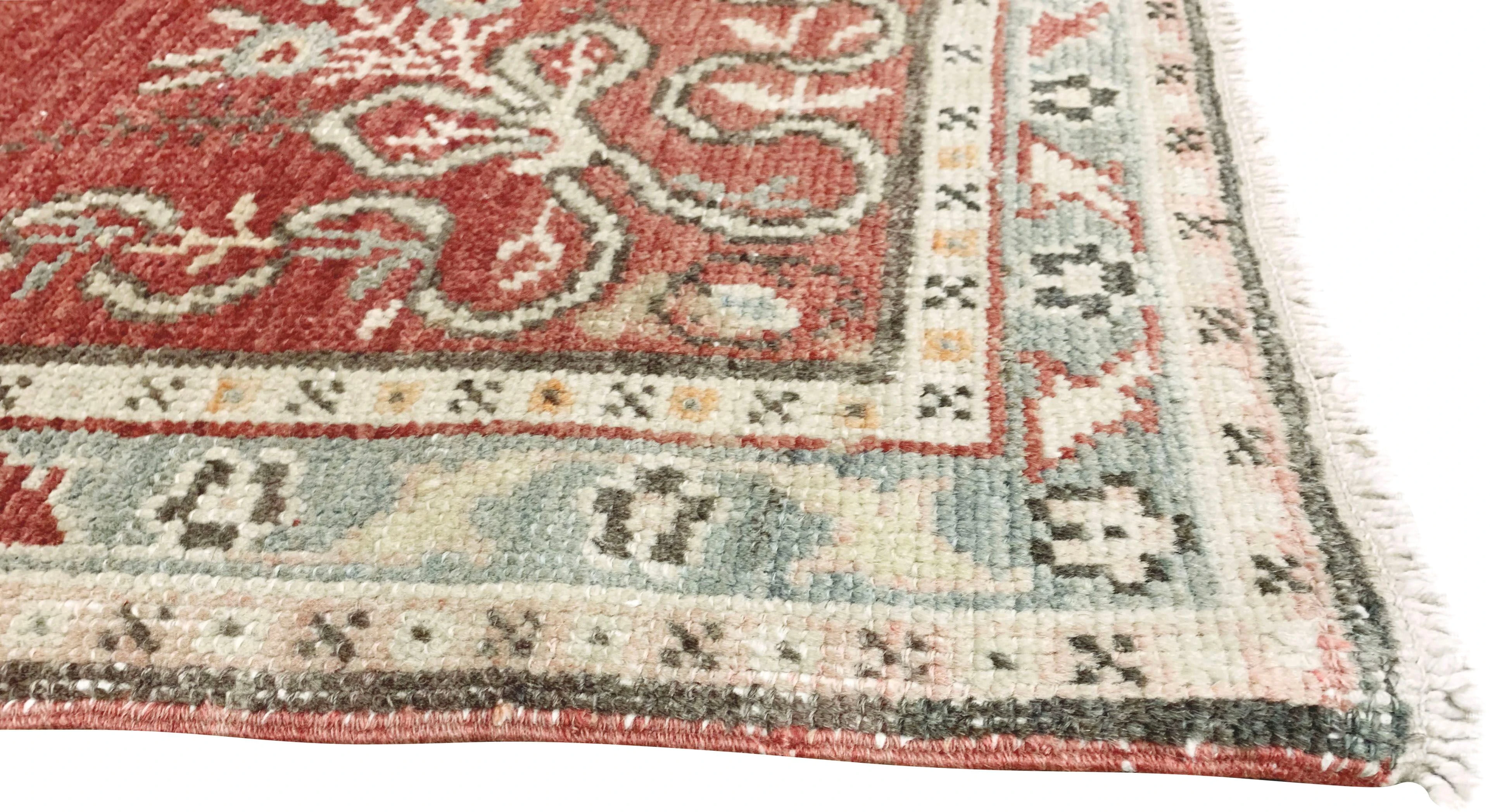 Turkish Oushak Rug Runner, 2'9 x 10'9 6 Turkish Oushak Rug Runner, 2'9 x 10'9