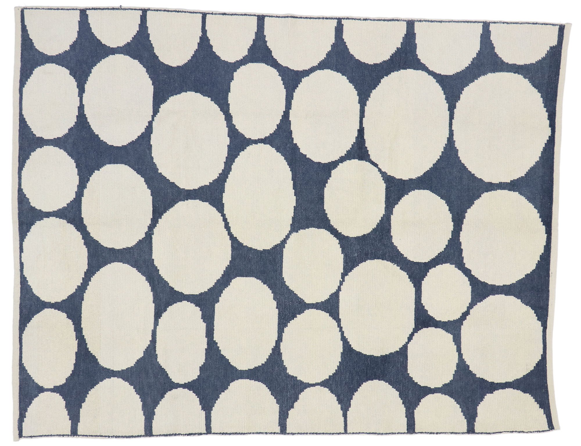 7'8" x 10' Moroccan Polka Dot Rug 1 7'8" x 10' Moroccan Polka Dot Rug