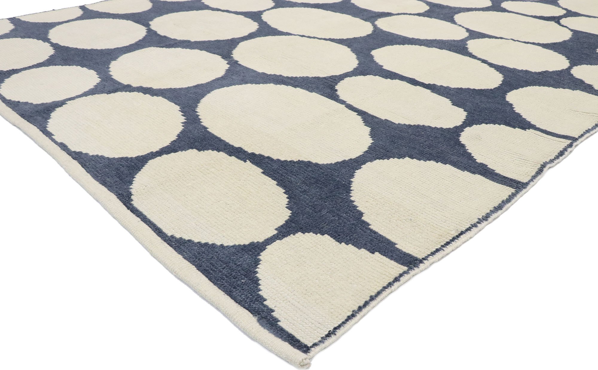 7'8" x 10' Moroccan Polka Dot Rug 2 7'8" x 10' Moroccan Polka Dot Rug