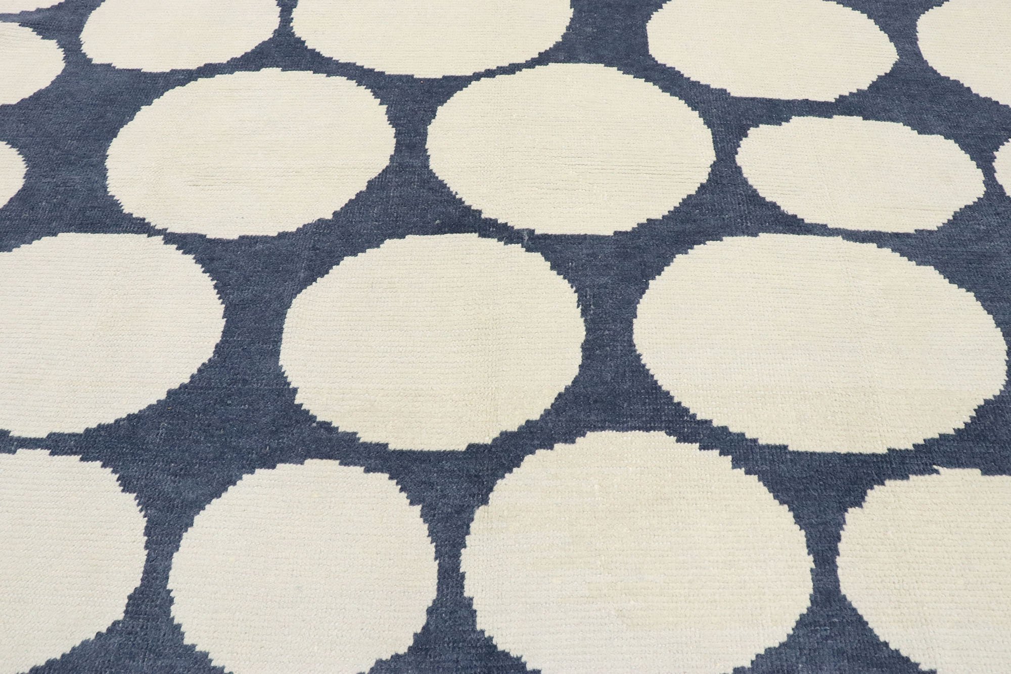 7'8" x 10' Moroccan Polka Dot Rug 4 7'8" x 10' Moroccan Polka Dot Rug