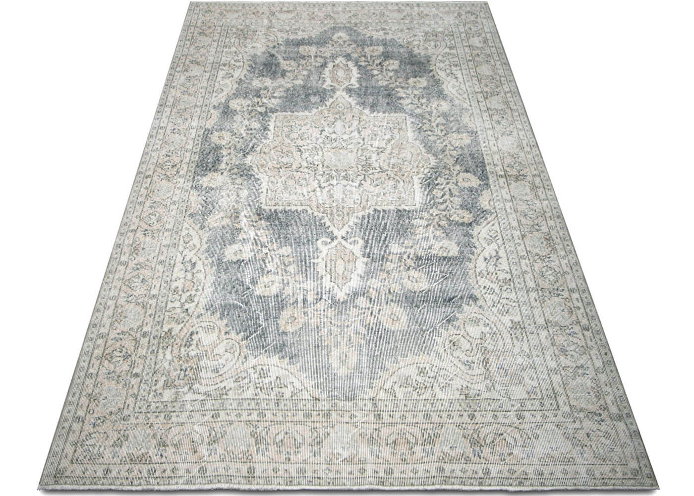 1960s Turkish Oushak Rug, 5'2" x 9'1" 6 1960s Turkish Oushak Rug, 5'2" x 9'1"