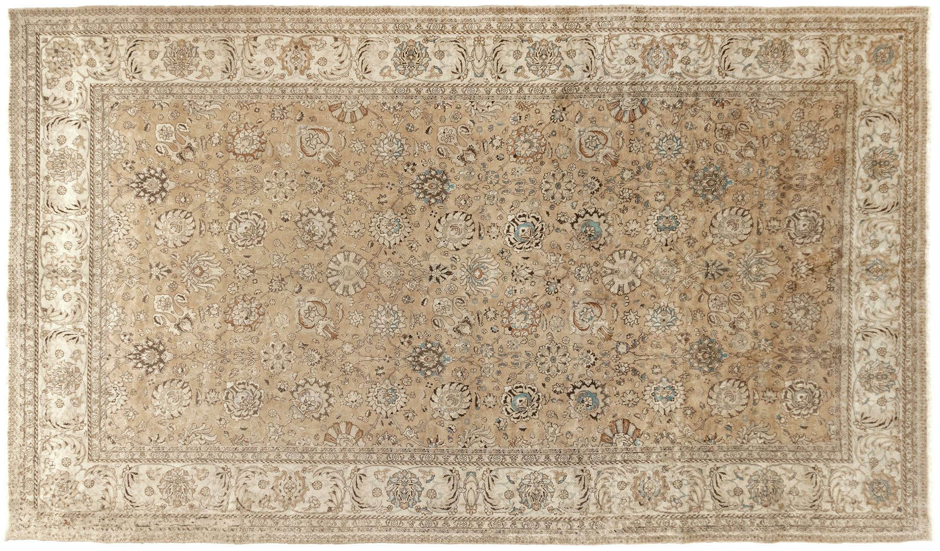 10'5"x15'6" Large Persian Tabriz Rug 1 10'5"x15'6" Large Persian Tabriz Rug