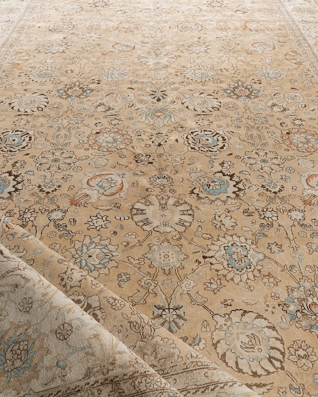 10'5"x15'6" Large Persian Tabriz Rug 4 10'5"x15'6" Large Persian Tabriz Rug