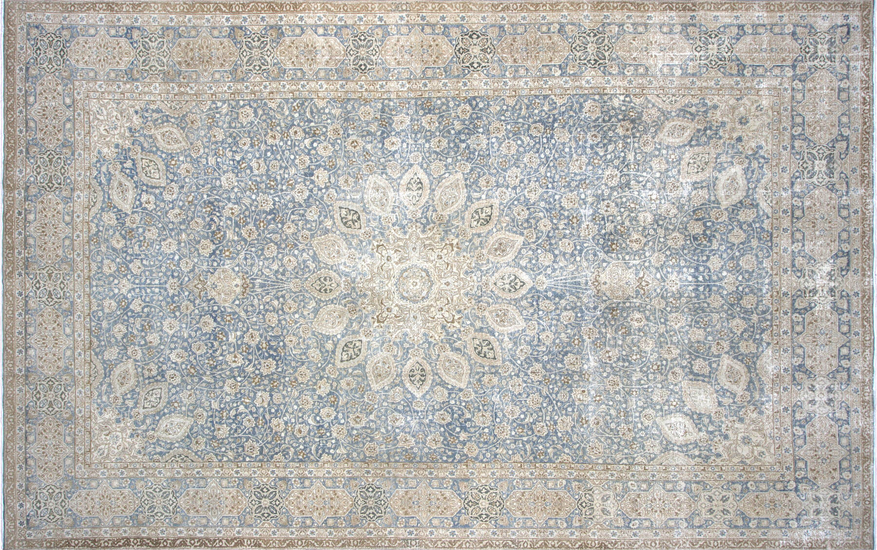1940s Persian Tabriz Rug, 12'4"x20' 1 1940s Persian Tabriz Rug, 12'4"x20'