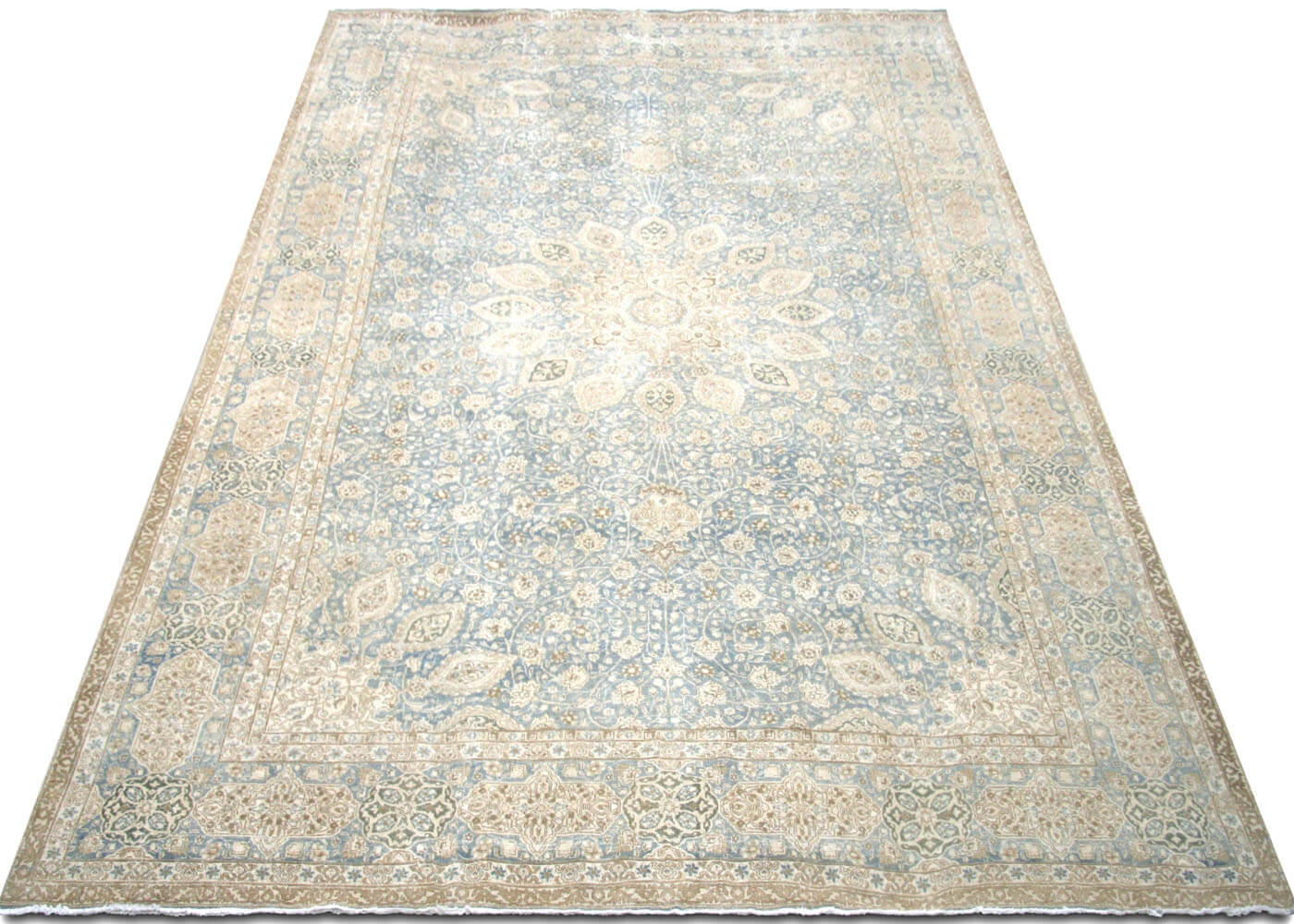 1940s Persian Tabriz Rug, 12'4"x20' 6 1940s Persian Tabriz Rug, 12'4"x20'