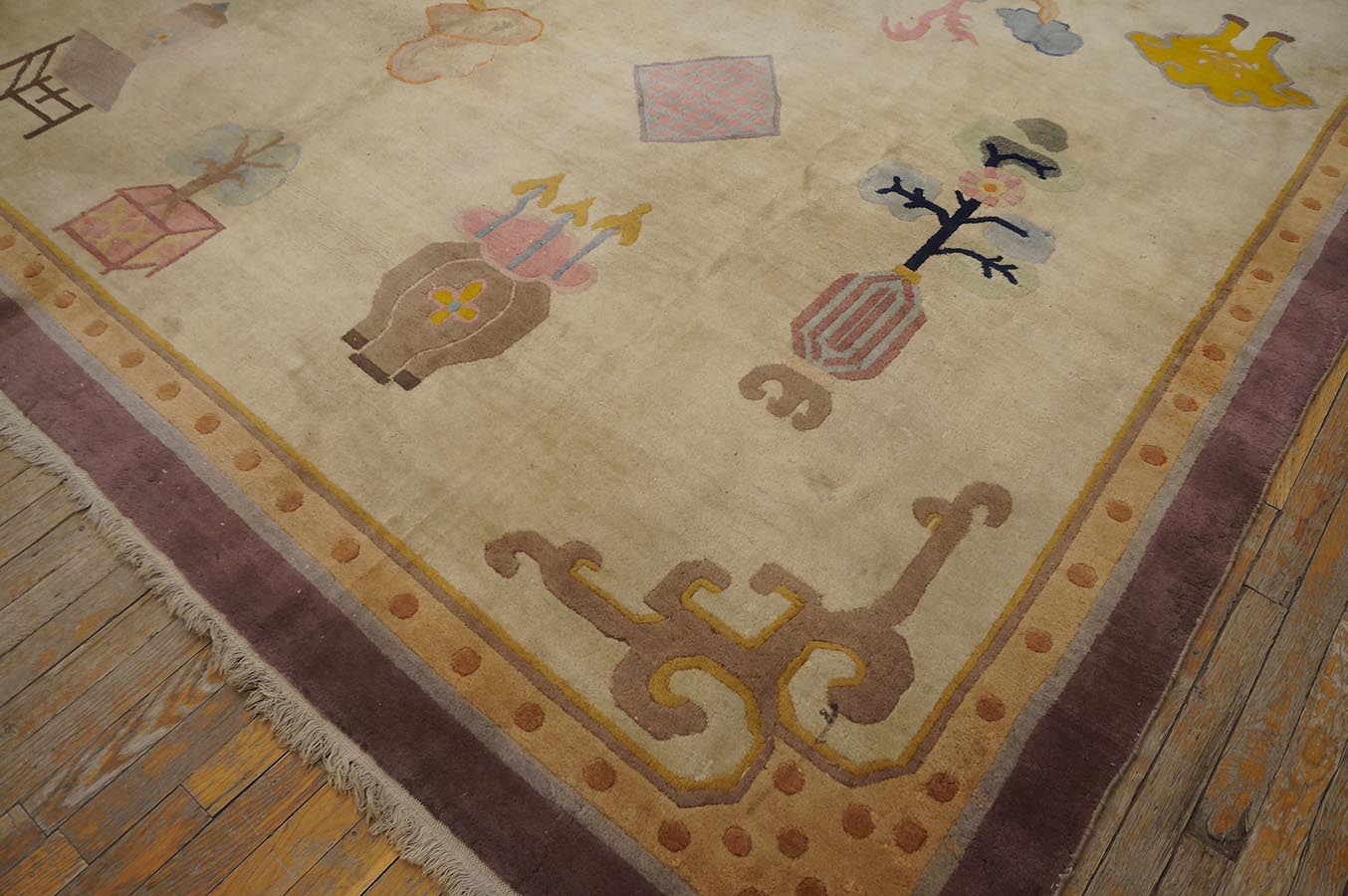 Antique Chinese Peking 10' 8''x14' 4'' 3 Antique Chinese Peking 10' 8''x14' 4''