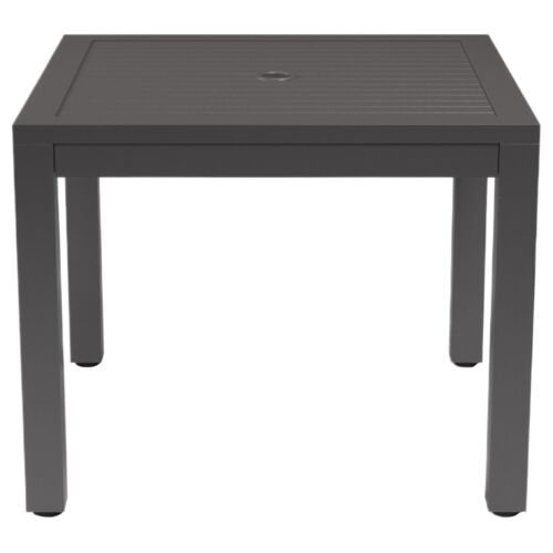 EvandorOutdoor AluminumSquare 36" Dining Table, Graphite 3 EvandorOutdoor AluminumSquare 36" Dining Table, Graphite