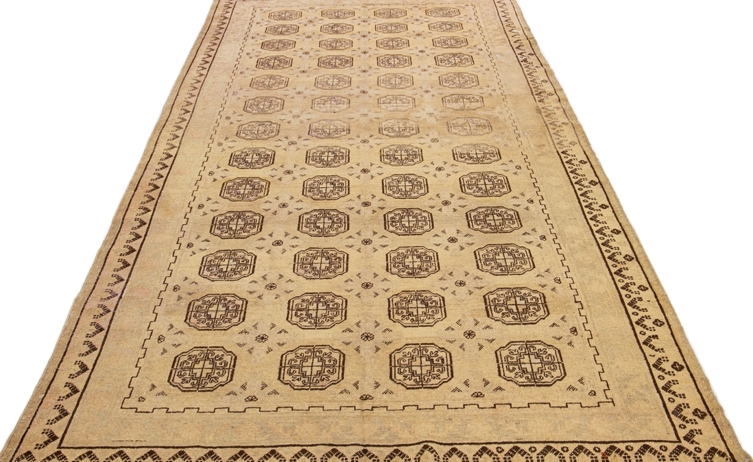 Antique Persian Khotan Rug 5 Antique Persian Khotan Rug